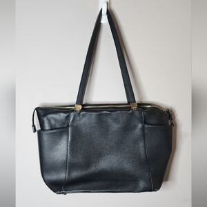 Elegant Black Tote Bag